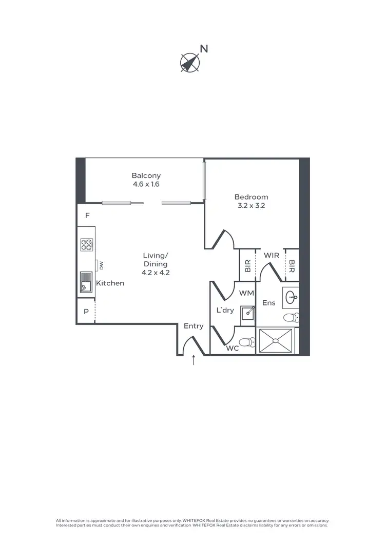 Floorplan of Homely apartment listing, 301/10 Lilydale Grove, Hawthorn East VIC 3123