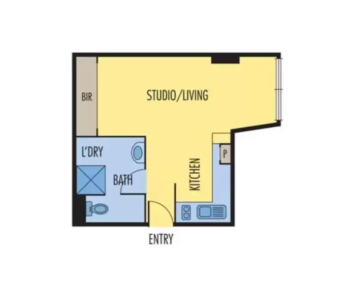 Floorplan of Homely apartment listing, 4A(39)/131 Lonsdale Street, Melbourne VIC 3000