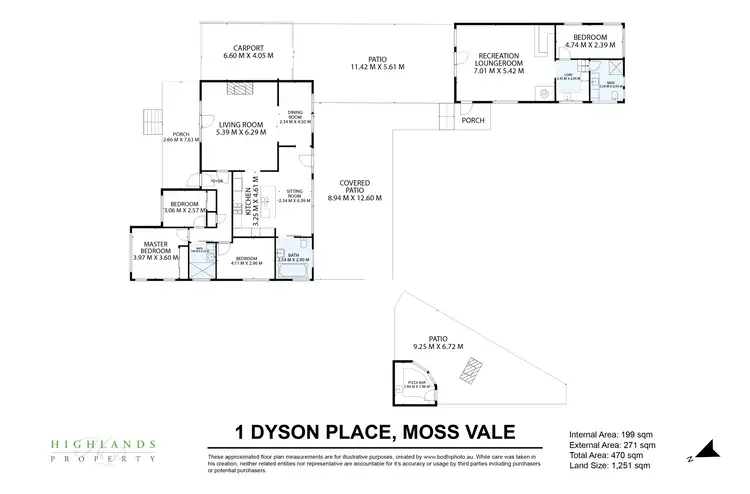 Floorplan of Homely house listing, 1 Dyson Place, Moss Vale NSW 2577