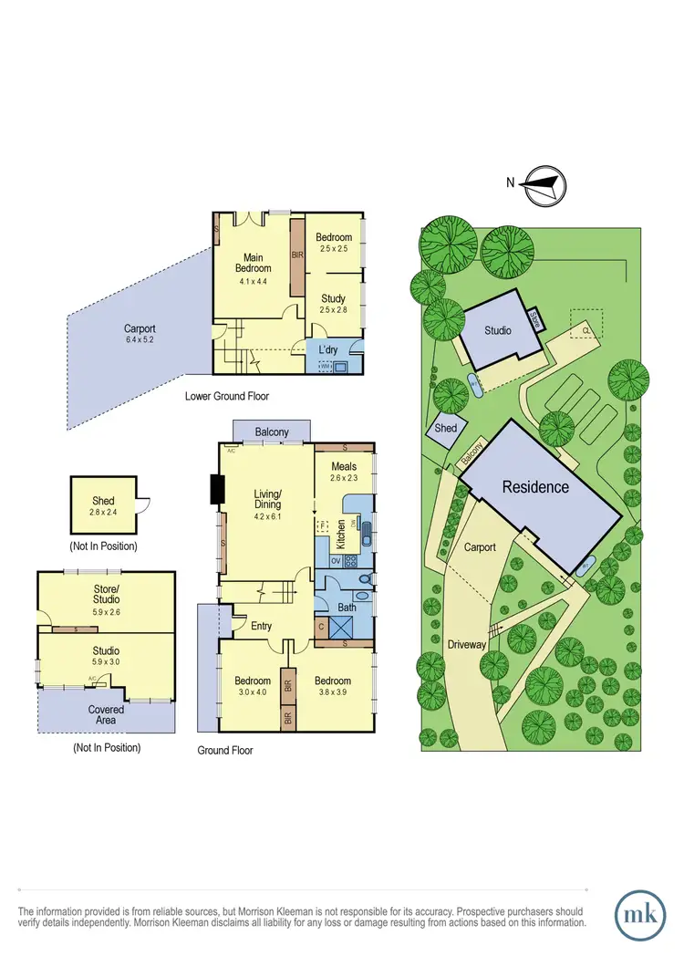 Floorplan of Homely house listing, 28 Ness Street, Diamond Creek VIC 3089