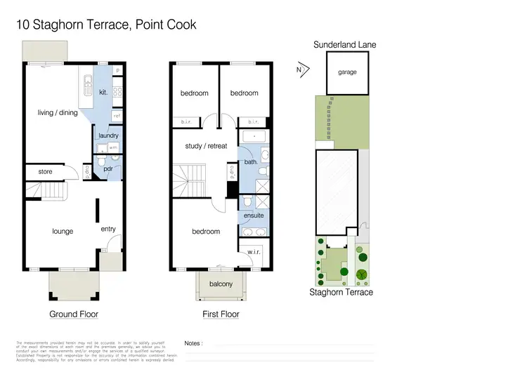Floorplan of Homely house listing, 10 Staghorn Terrace, Point Cook VIC 3030