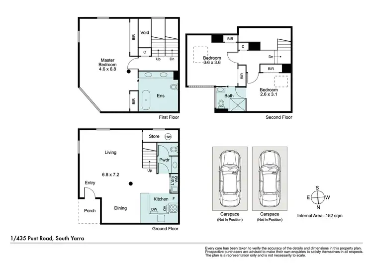 Floorplan of Homely house listing, 1/435 Punt Road, South Yarra VIC 3141