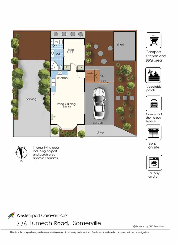 Floorplan of Homely house listing, 3/6 Lumeah Road, Somerville VIC 3912