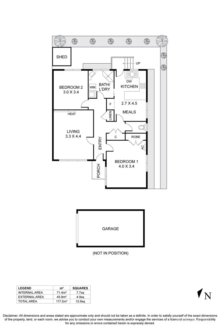 Floorplan of Homely unit listing, 7/51 McCulloch Street, Nunawading VIC 3131