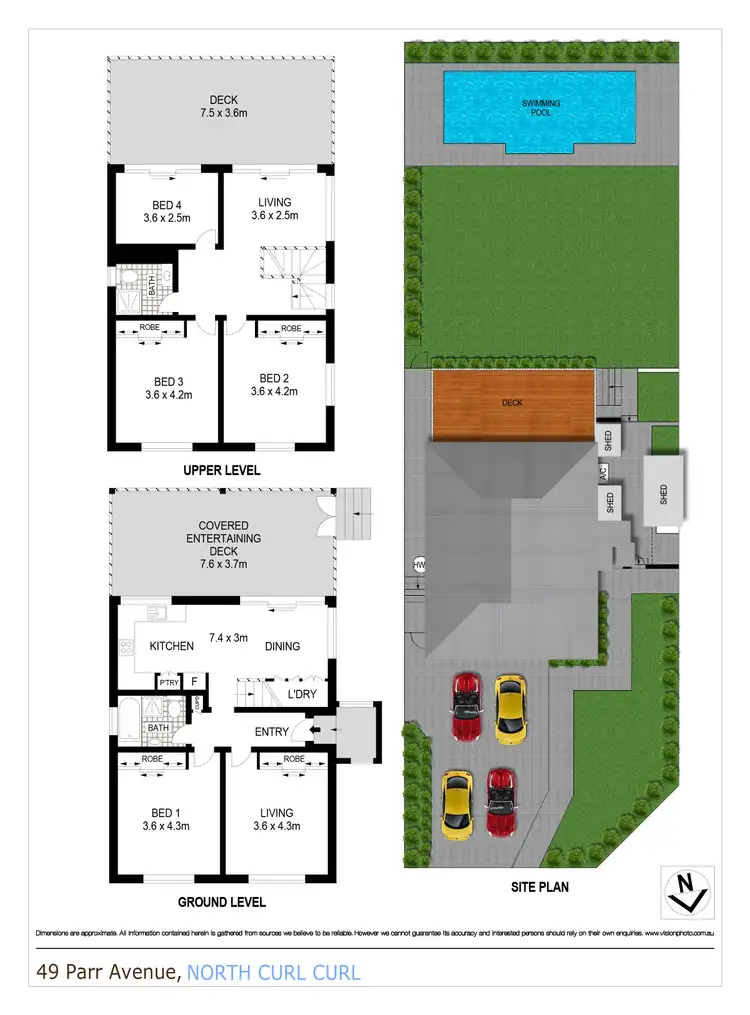 Floorplan of Homely house listing, 49 Parr Avenue, North Curl Curl NSW 2099