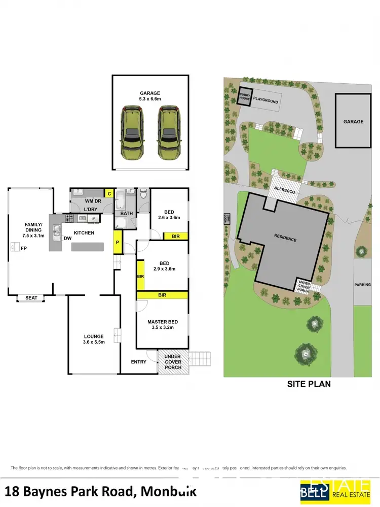 Floorplan of Homely house listing, 18 Baynes Park Road, Monbulk VIC 3793