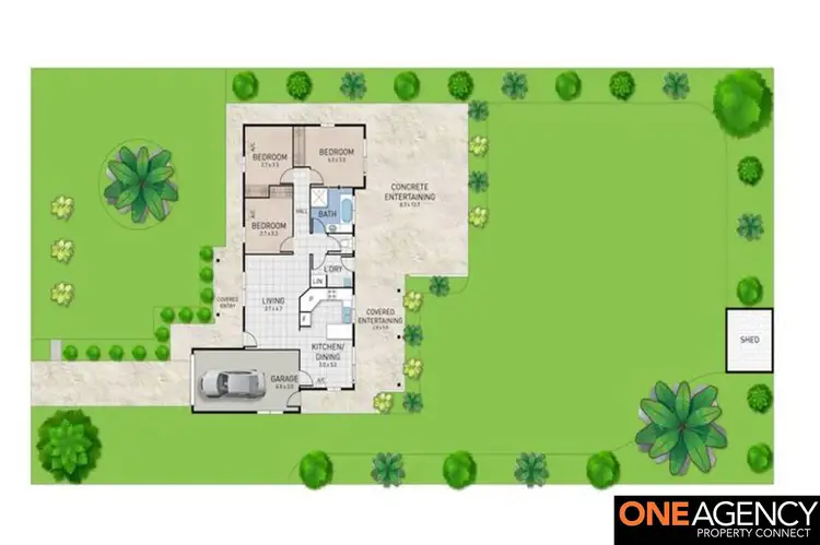 Floorplan of Homely house listing, 7 Taaffe Close, Gracemere QLD 4702