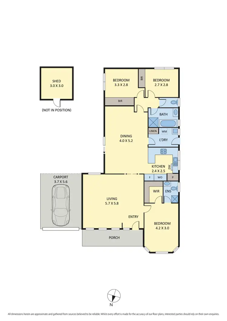 Floorplan of Homely house listing, 20 Connor Place, Hoppers Crossing VIC 3029