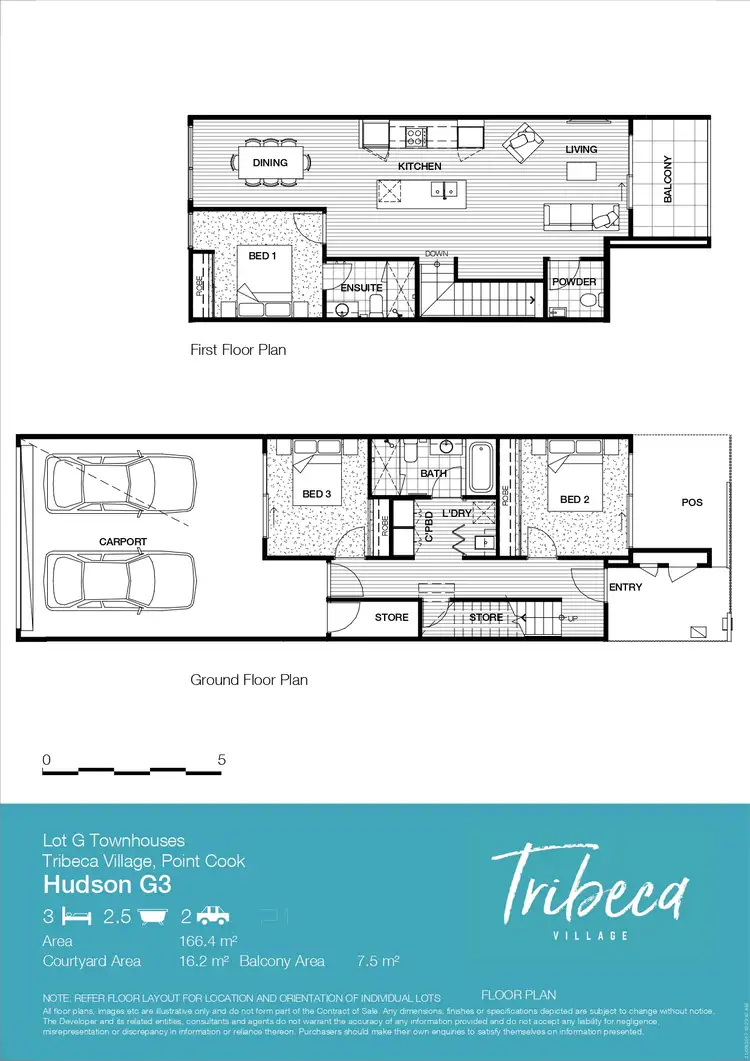Floorplan of Homely townhouse listing, 20 Waverley Place, Point Cook VIC 3030