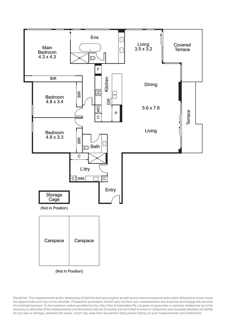 Floorplan of Homely apartment listing, 201/763 Malvern Road, Toorak VIC 3142