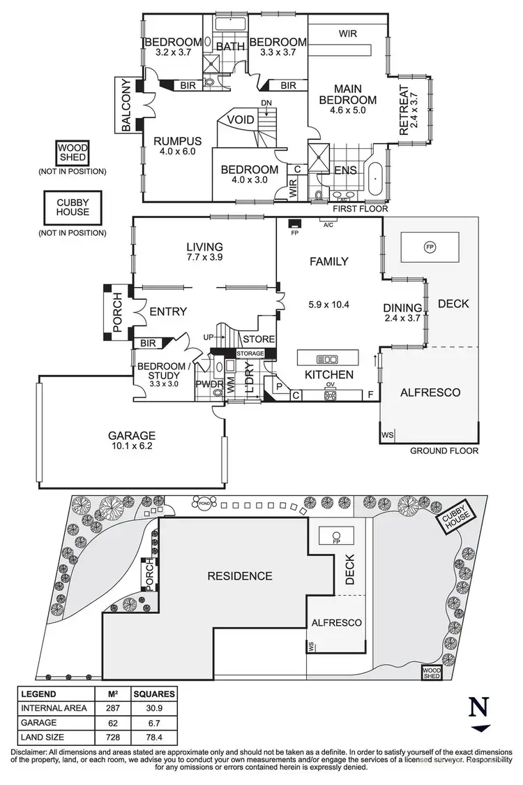 Floorplan of Homely house listing, 10 Knightsbridge Place, Diamond Creek VIC 3089
