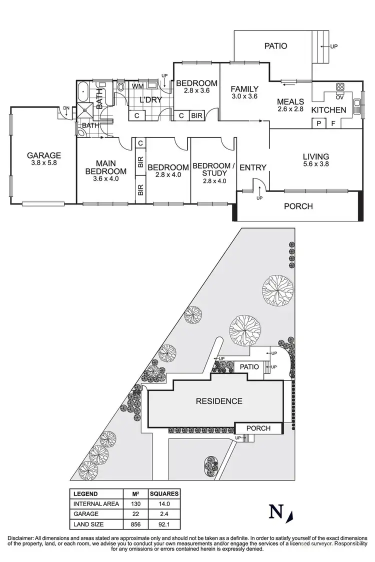 Floorplan of Homely house listing, 1 Milsom Avenue, Templestowe Lower VIC 3107