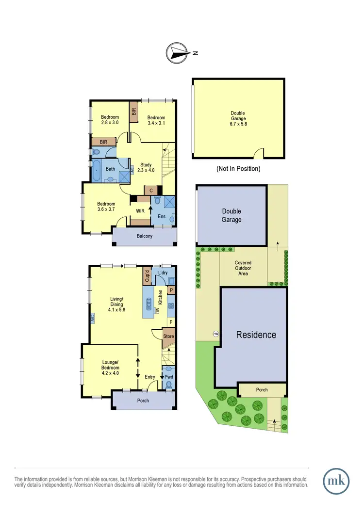 Floorplan of Homely house listing, 34 Palisades Boulevard, South Morang VIC 3752