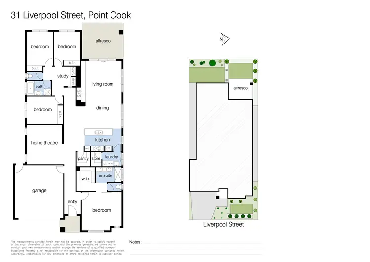 Floorplan of Homely house listing, 31 Liverpool Street, Point Cook VIC 3030