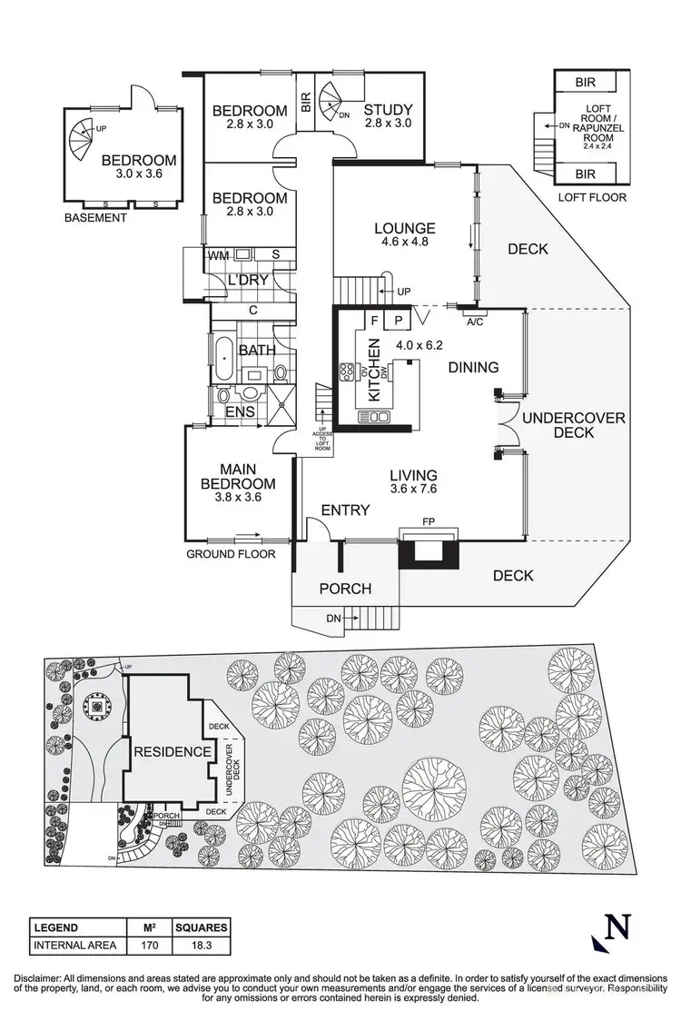 Floorplan of Homely house listing, 86 Brackenbury Street, Warrandyte VIC 3113