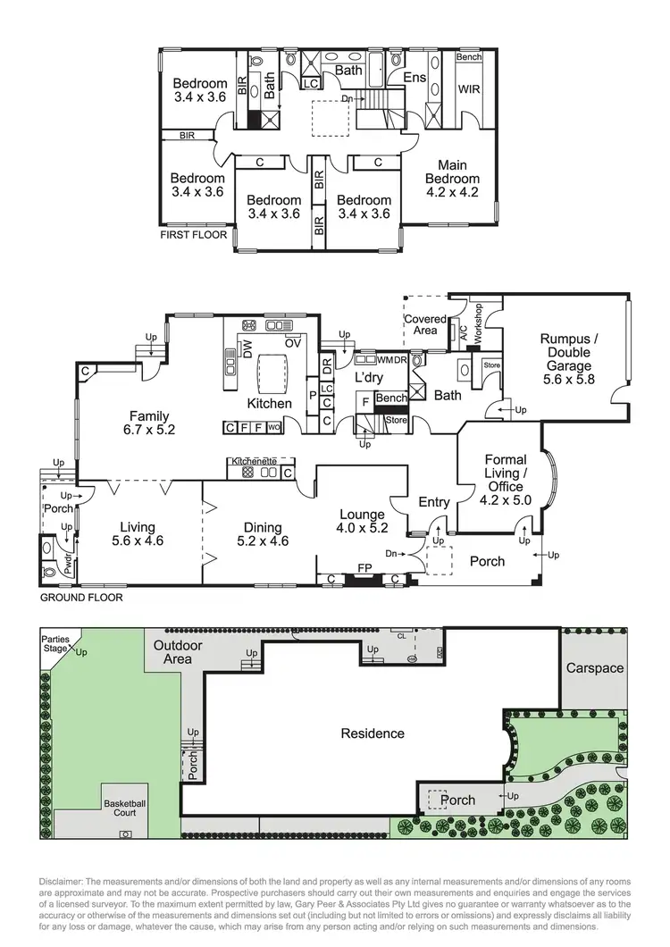 Floorplan of Homely house listing, 8 Rosemont Avenue, Caulfield North VIC 3161