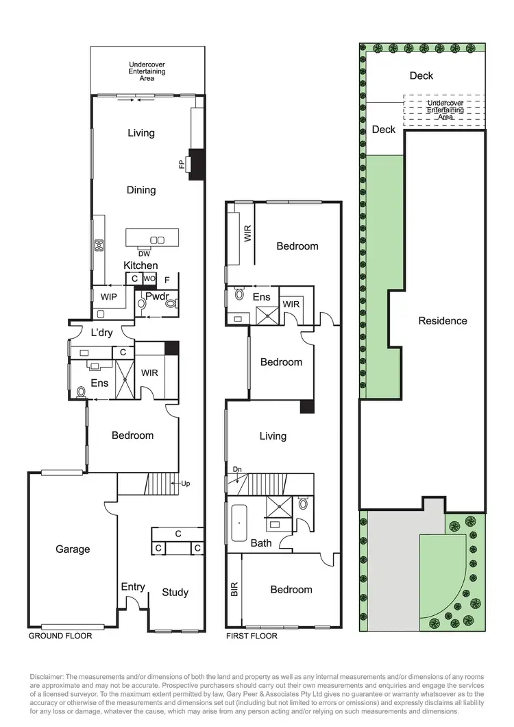 Floorplan of Homely townhouse listing, 25a Alfada Street, Caulfield South VIC 3162