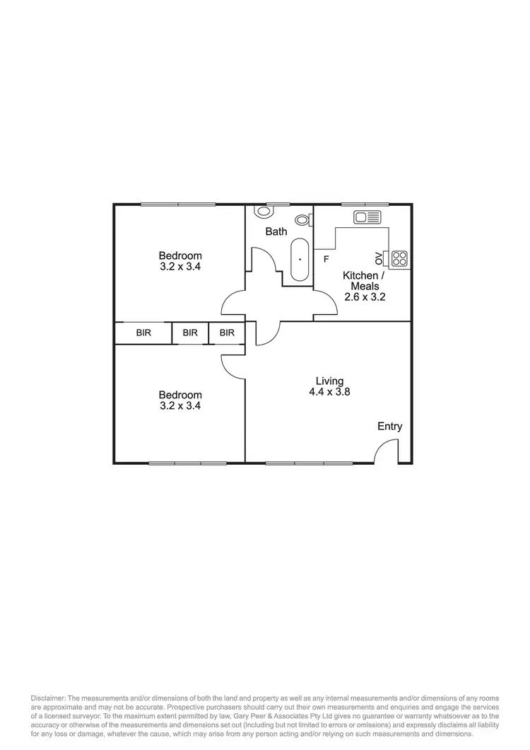 Floorplan of Homely apartment listing, 10/3 Quat Quatta Avenue, Ripponlea VIC 3185