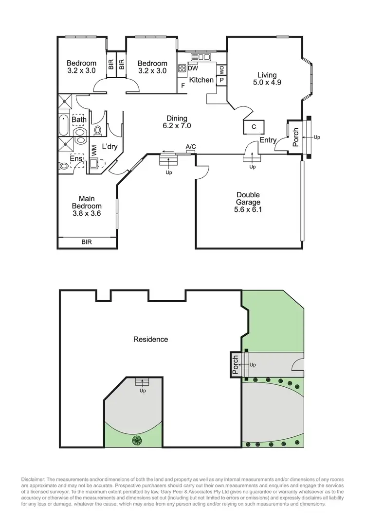 Floorplan of Homely unit listing, 6/1-3 Pearce Street, Caulfield South VIC 3162