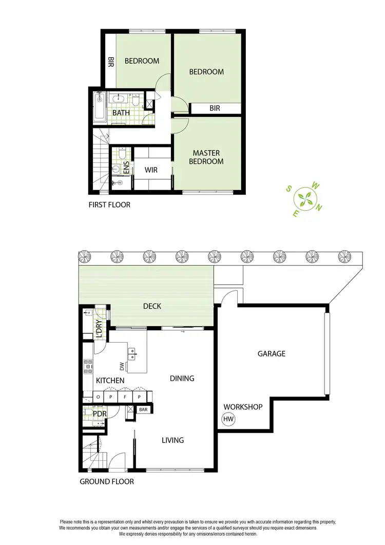 Floorplan of Homely townhouse listing, 3/678 Inkerman Road, Caulfield North VIC 3161