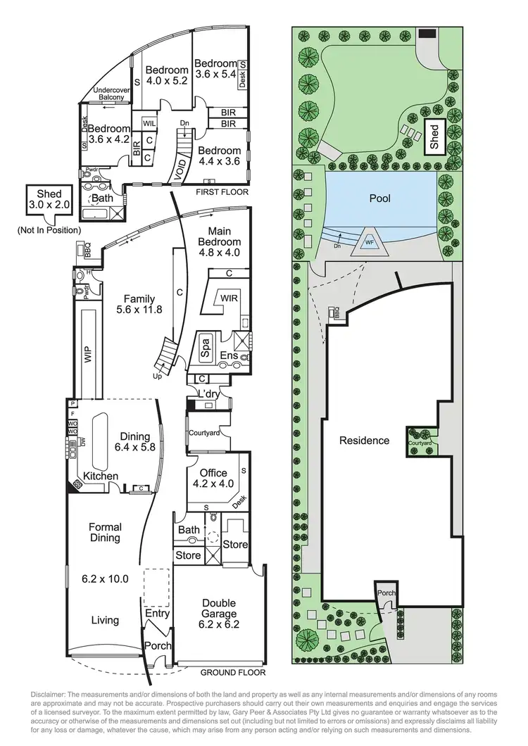 Floorplan of Homely house listing, 32 Maxwell Grove, Caulfield VIC 3162