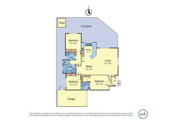 Floorplan of Homely unit listing, 2/31 Haley Street, Diamond Creek VIC 3089