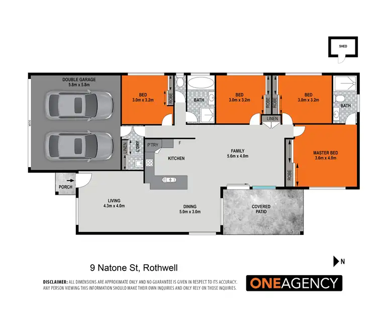 Floorplan of Homely house listing, Address available on request