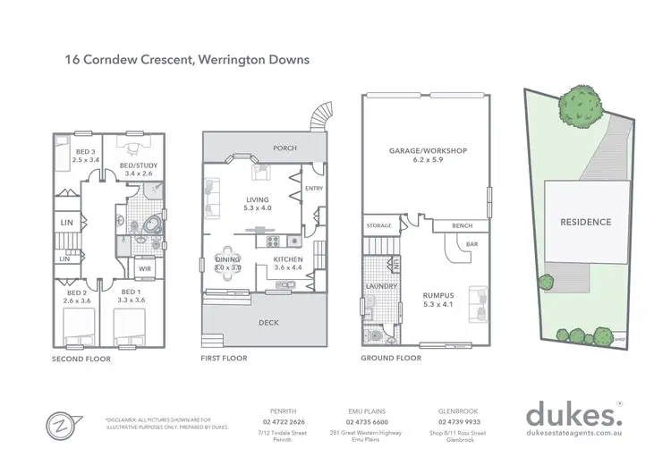 Floorplan of Homely house listing, 16 Corndew Crescent, Werrington Downs NSW 2747