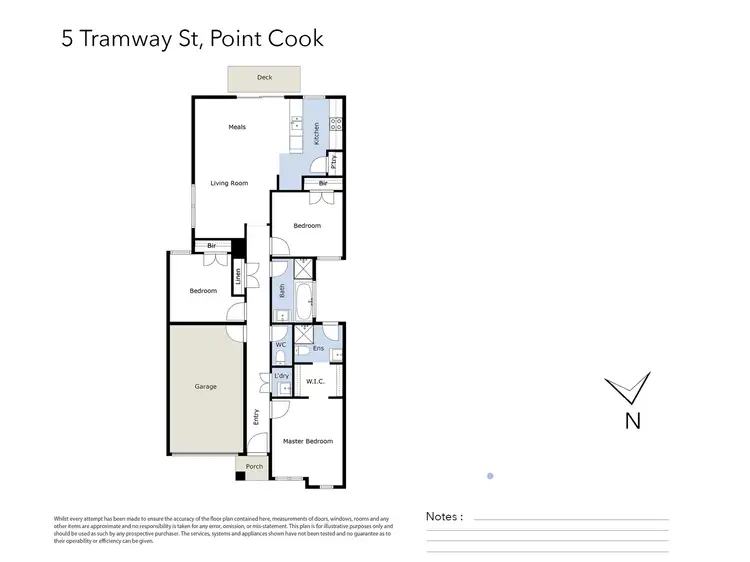 Floorplan of Homely house listing, 5 Tramway Street, Point Cook VIC 3030