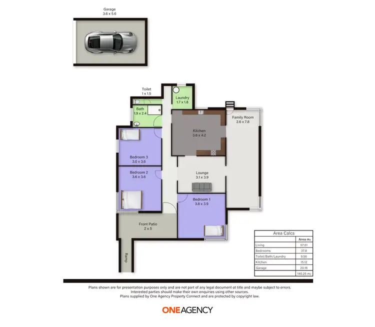 Floorplan of Homely house listing, 21 Lauga Street, Park Avenue QLD 4701