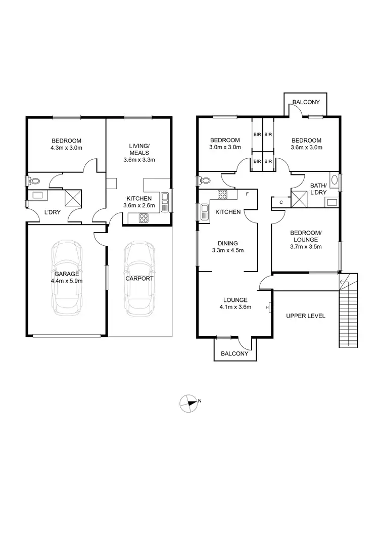 Floorplan of Homely house listing, 23 Anderson Road, Sunshine VIC 3020