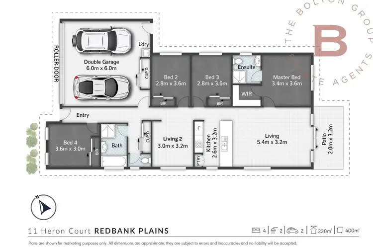 Floorplan of Homely house listing, 11 Heron Court, Redbank Plains QLD 4301