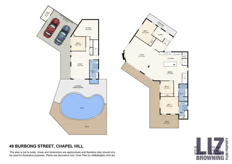Floorplan of Homely house listing, 49 Burbong Street, Chapel Hill QLD 4069
