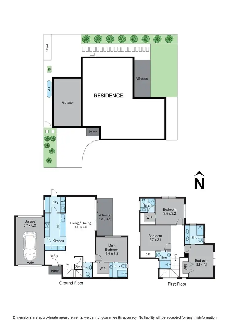 Floorplan of Homely house listing, 3/11 Bronte Avenue, Burwood VIC 3125