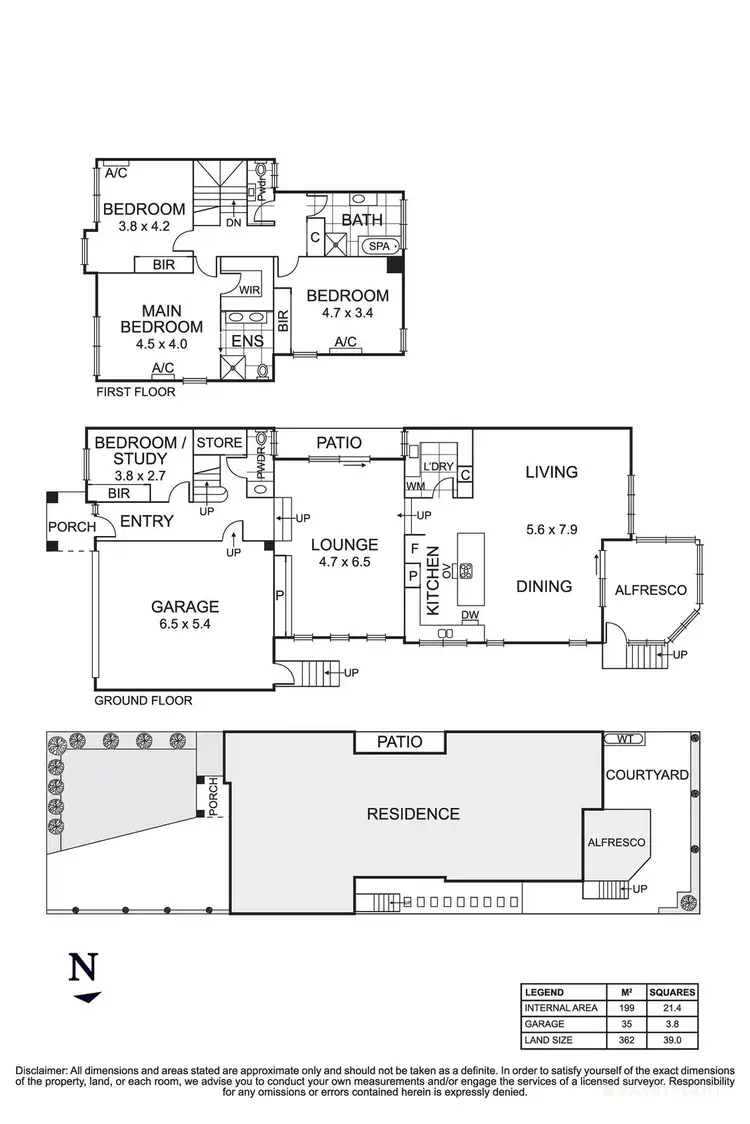 Floorplan of Homely house listing, 72 Leeds Street, Doncaster East VIC 3109