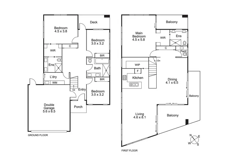 Floorplan of Homely house listing, 59 Venus Street, Inverloch VIC 3996