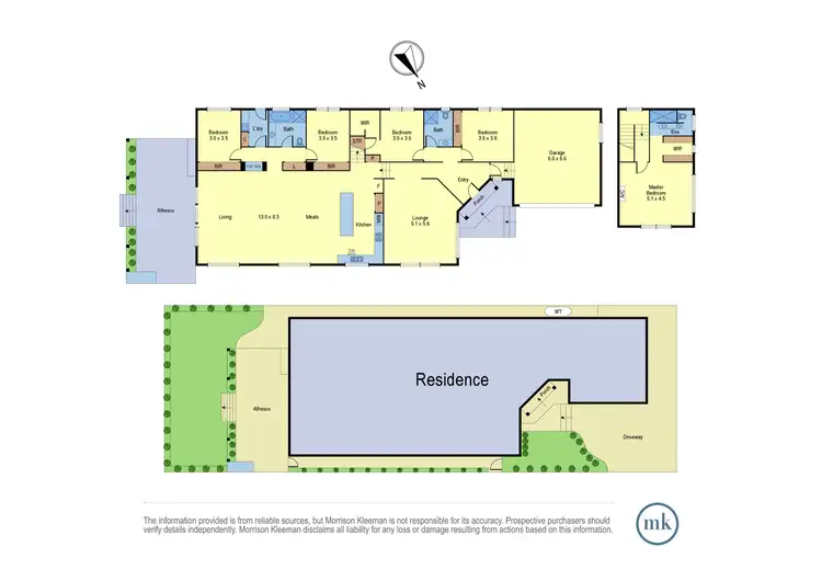 Floorplan of Homely house listing, 3 Fulani Court, Doreen VIC 3754