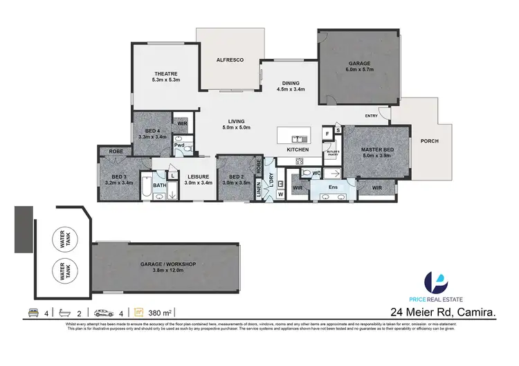 Floorplan of Homely house listing, 24 Meier Road, Camira QLD 4300