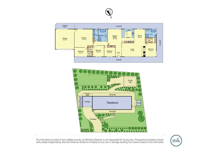 Floorplan of Homely house listing, 8 Hawkhurst Court, Eltham VIC 3095