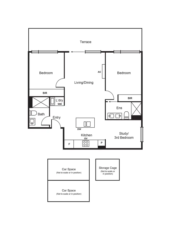 Floorplan of Homely apartment listing, 1206/16 Woorayl Street, Carnegie VIC 3163