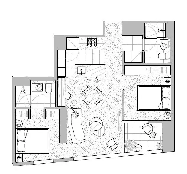 Floorplan of Homely apartment listing, 1113/160 Victoria Street, Carlton VIC 3053