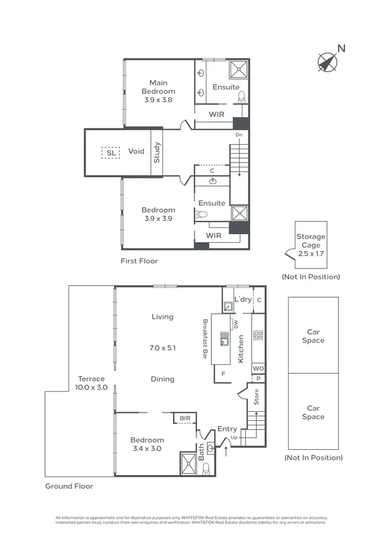 Floorplan of Homely apartment listing, 505/26 Queens Road, Melbourne VIC 3004