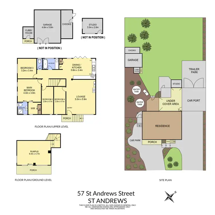 Floorplan of Homely house listing, 57 St Andrews Street, St Andrews VIC 3761