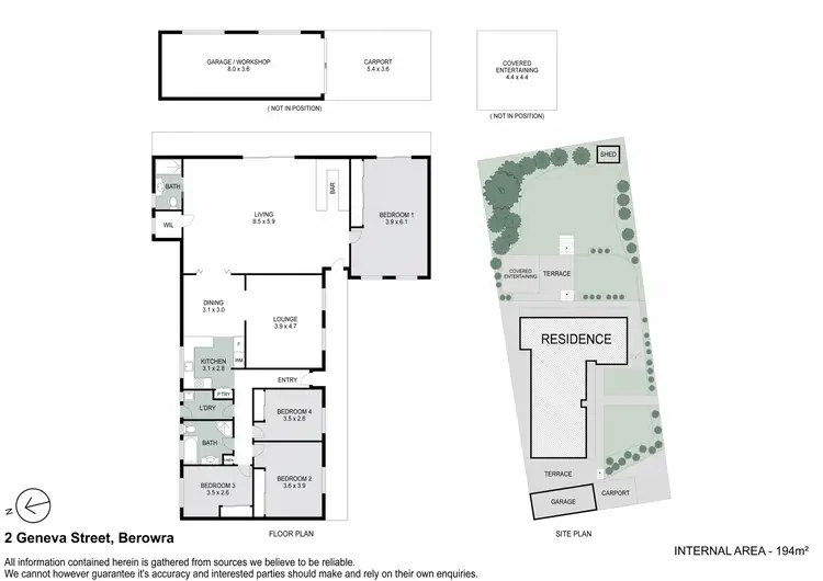 Floorplan of Homely house listing, 2 Geneva Street, Berowra NSW 2081
