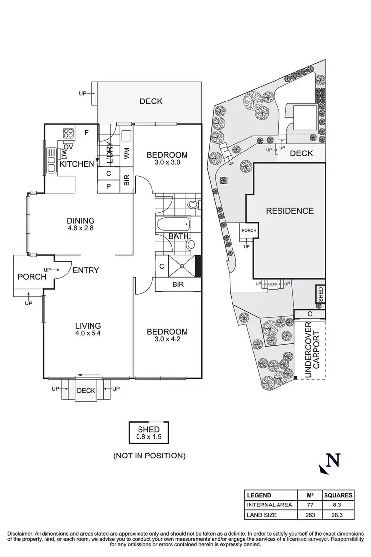 Floorplan of Homely unit listing, 7/6 Main Road, Lower Plenty VIC 3093
