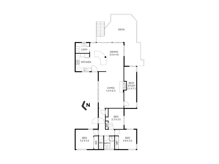 Floorplan of Homely house listing, 356 Middleborough Road, Blackburn VIC 3130