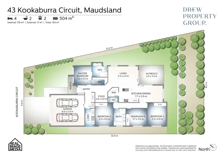 Floorplan of Homely house listing, 43 Kookaburra Circuit, Maudsland QLD 4210