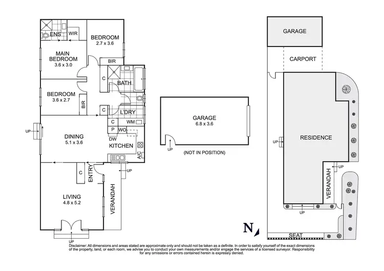 Floorplan of Homely unit listing, 2/28 Clydebank Road, Edithvale VIC 3196