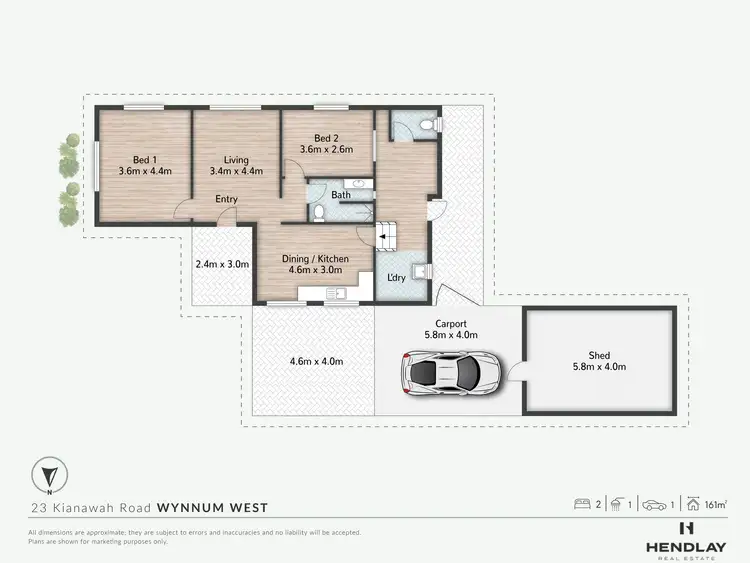 Floorplan of Homely house listing, 23 Kianawah Road, Wynnum West QLD 4178