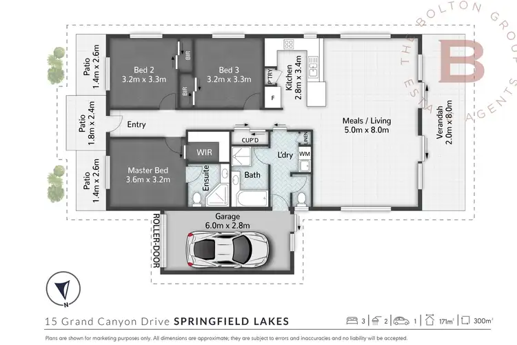 Floorplan of Homely house listing, 15 Grand Canyon Drive, Springfield Lakes QLD 4300